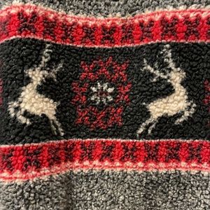 ✨Sherpa✨chunky long sleeved pullover sweatshirt with side pockets 1/4 zip neck